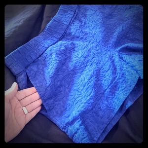 Blue J. Crew Shorts with Pockets
